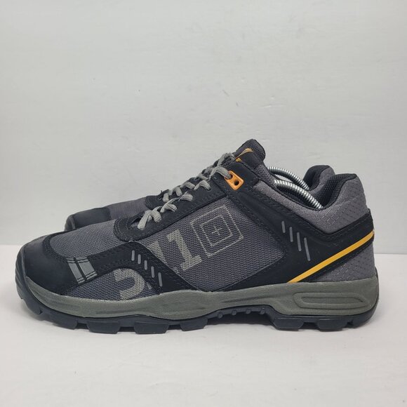 5.11 Men’s Black Gray Tactical Ranger Outdoor Rugged Utility Shoes US Size 12 - Picture 2 of 10